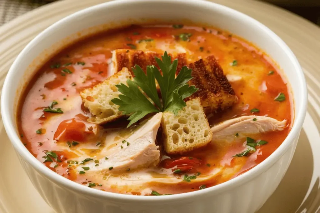 smoky chicken tomato bisque recipe