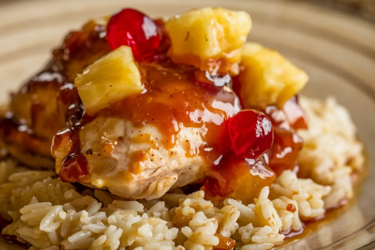 sweet hawaiian crockpot chicken