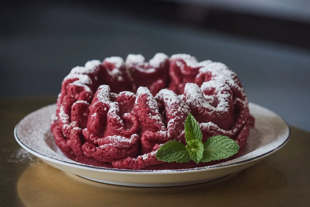 easy red velvet funnel cake recipe using box cake mix