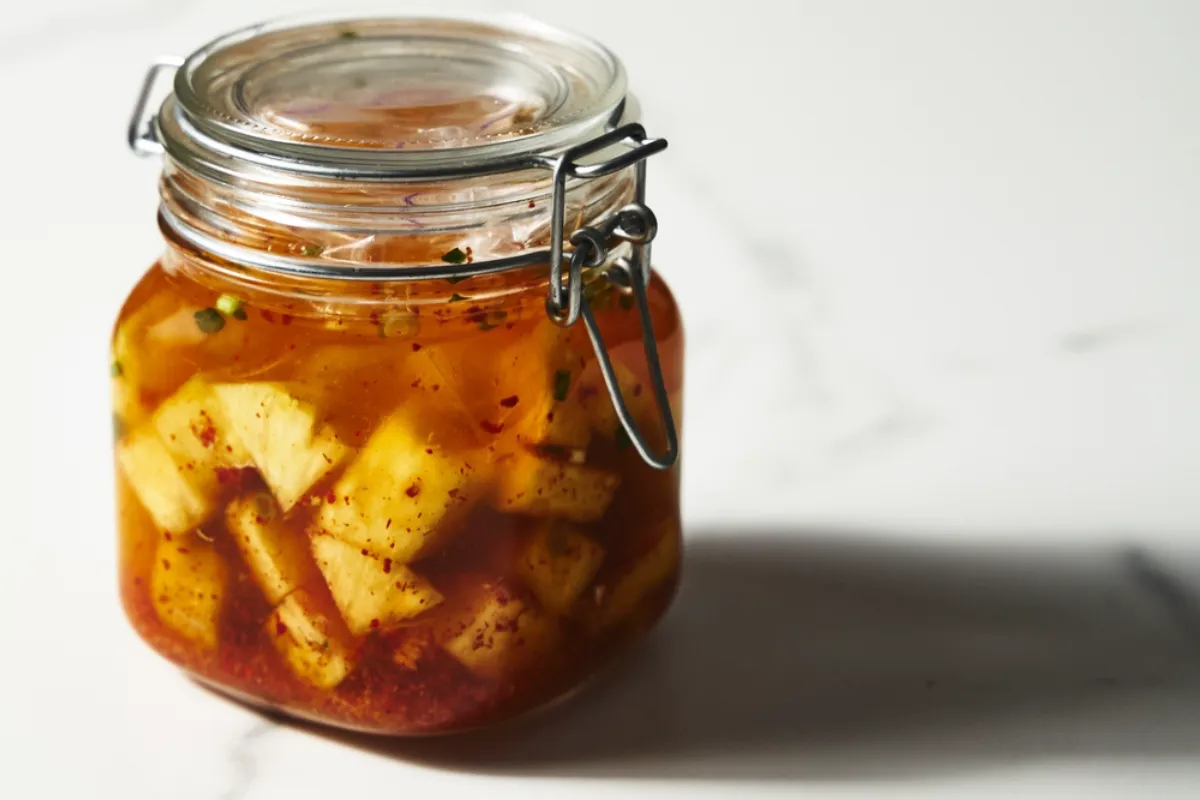 pickled pineapple