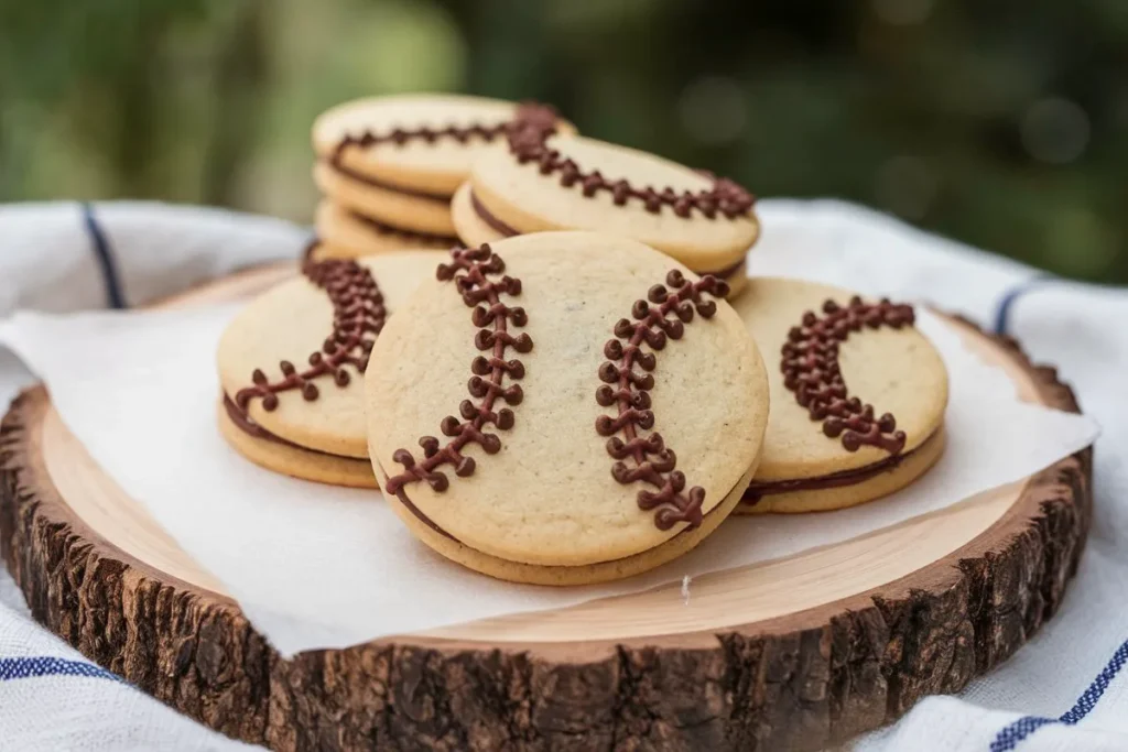 baseball cookies