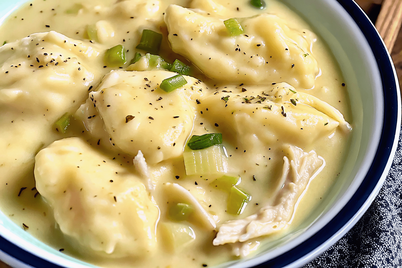 Easy Chicken and Dumplings