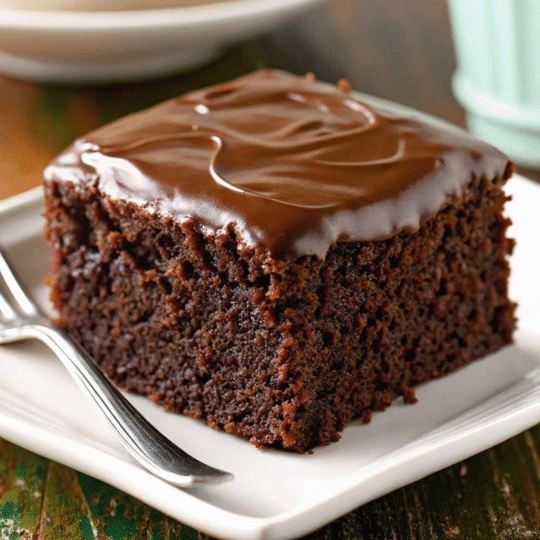 Chocolate Zucchini Cake